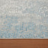 2' X 3' Gray Blue And Ivory Medallion Area Rug